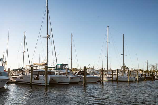 Boat slips Boat slips