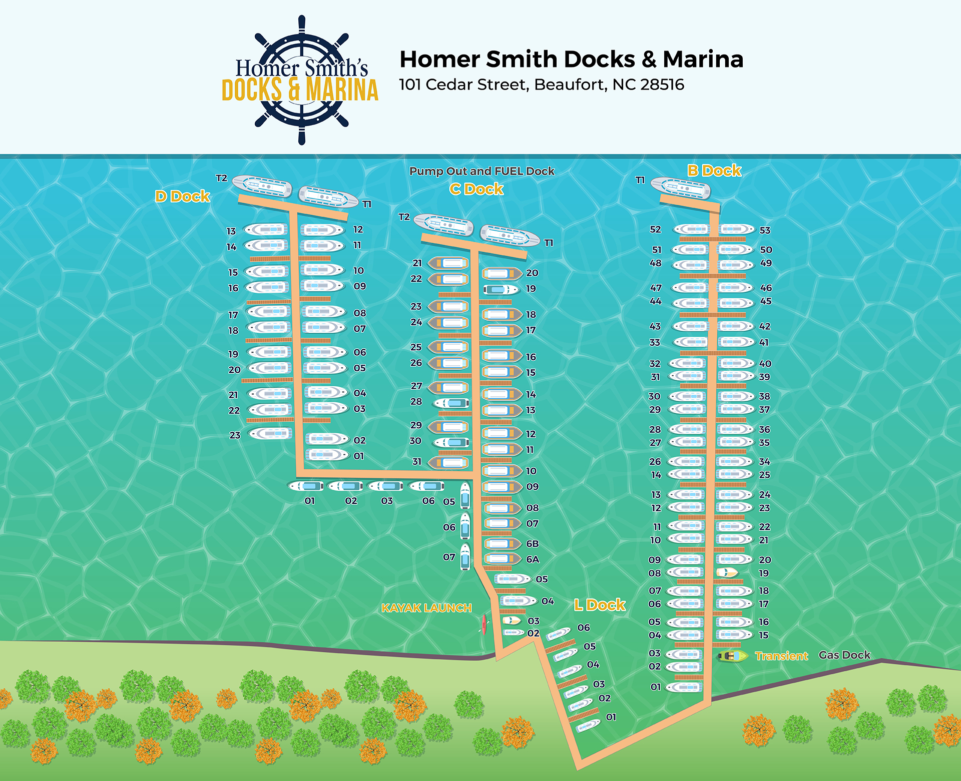 422733_Homer Smith Dock Map_050719 Homer Smith Docks Map